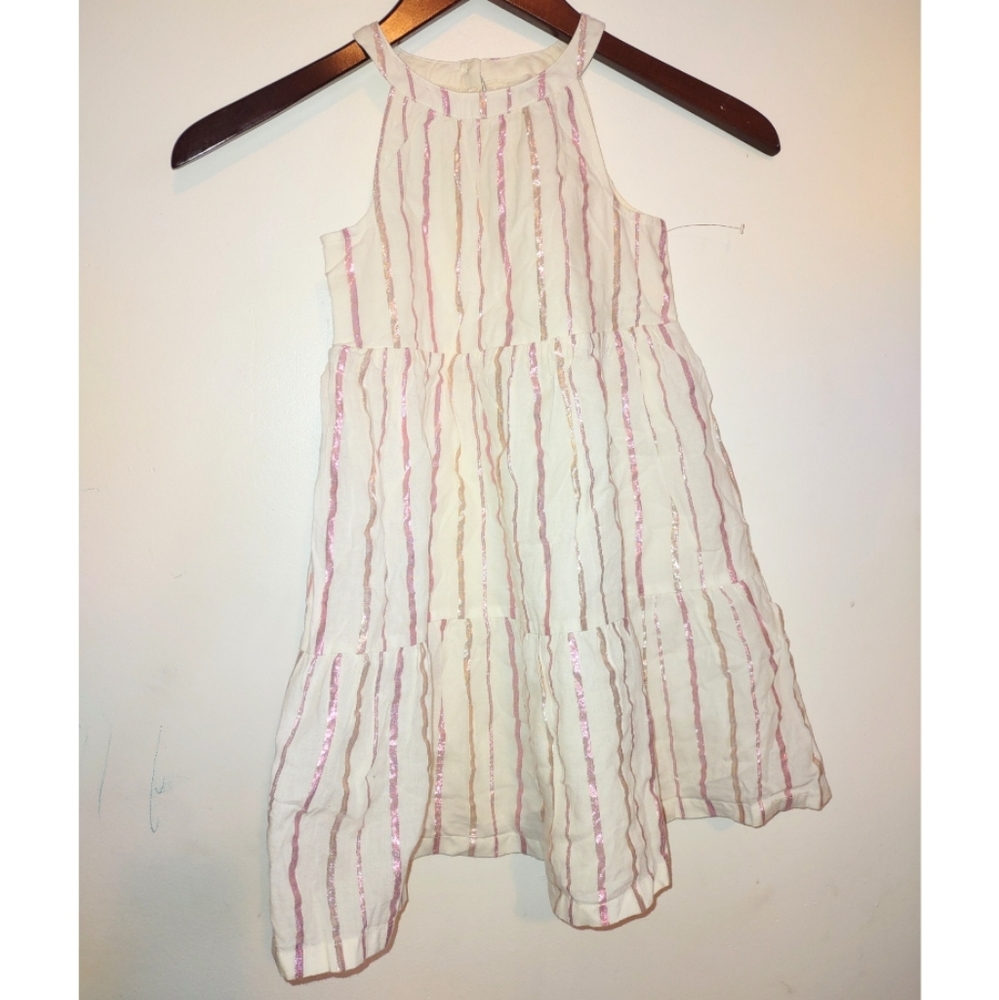 OLD NAVY GIRLS SHIMMER DRESS - SIZE 5T...NEW NEW WITHOUT TAGS!